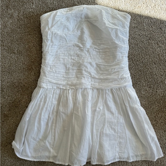 Abercrombie and Fitch Emerson Drop Waist Mini Dress - Picture 3 of 5